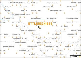map of Ettlenschieß