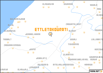 map of Et Tleta Kourati