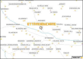 map of Et Tnine Bouchane