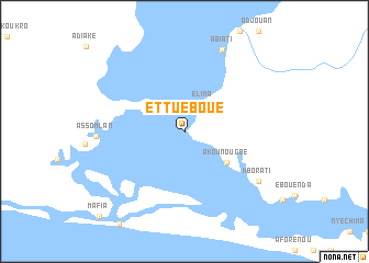 map of Ettuéboué