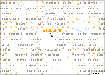 map of Etulgama