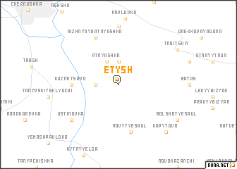 map of Etysh