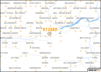 map of Etzgen