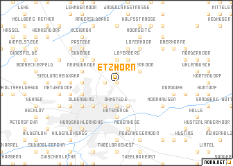 map of Etzhorn