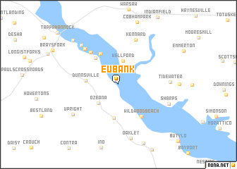 map of Eubank