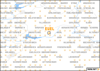 map of Euel