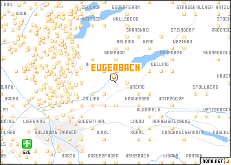 map of Eugenbach