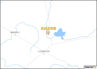map of Eugenia