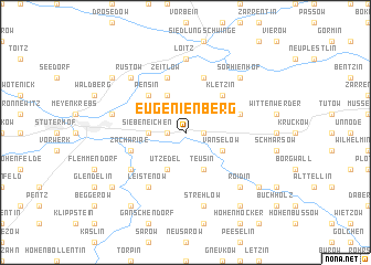 map of Eugenienberg