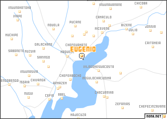 map of Eugénio