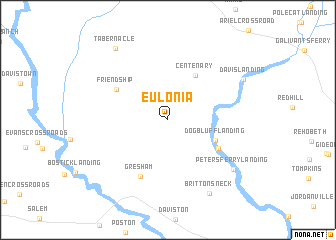 map of Eulonia