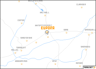 map of Eupora