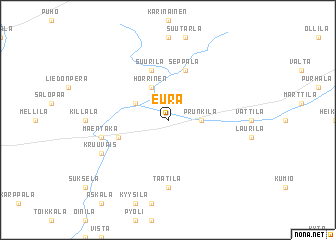 map of Eura