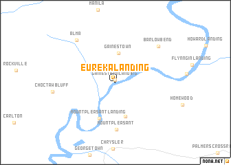 map of Eureka Landing