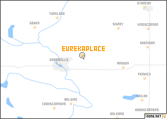 map of Eureka Place