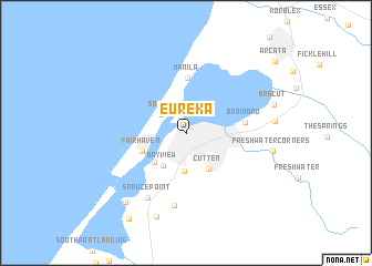 map of Eureka