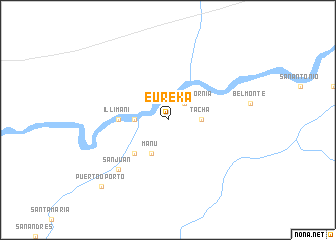 map of Eureka