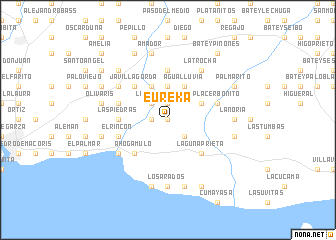 map of Eureka