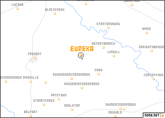 map of Eureka