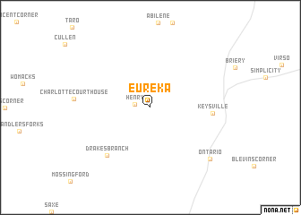 map of Eureka