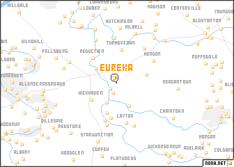 map of Eureka