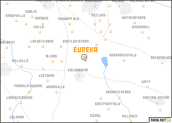 map of Eureka