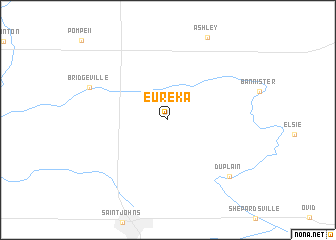 map of Eureka