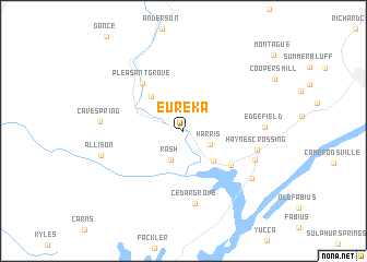 map of Eureka