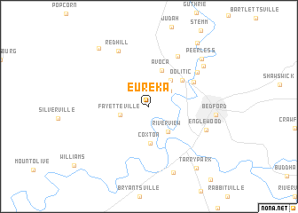 map of Eureka