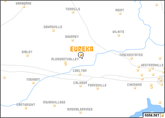 map of Eureka