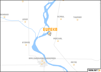 map of Eureka