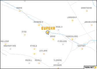 map of Eureka