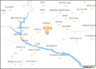 map of Eure