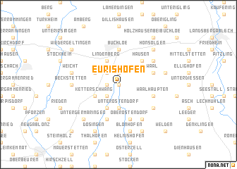 map of Eurishofen