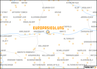 map of Europasiedlung