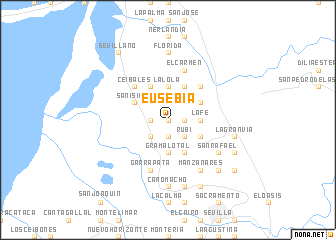 map of Eusebia