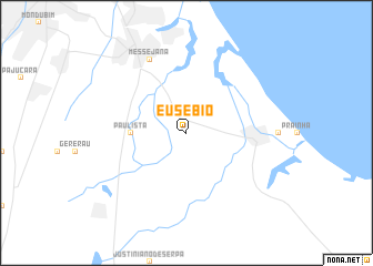 map of Eusébio