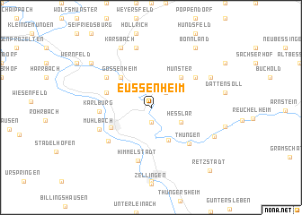 map of Eußenheim