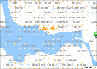 map of Eusufpur