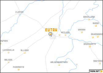 map of Eutaw