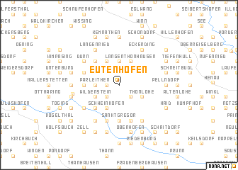 map of Eutenhofen