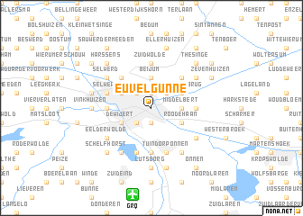 map of Euvelgunne