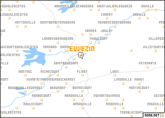 map of Euvezin