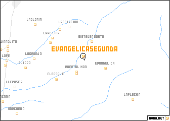 map of Evangélica Segunda