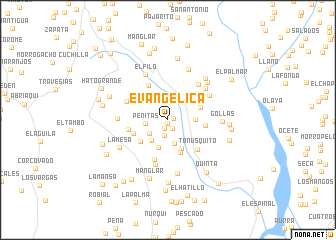 map of Evangelica