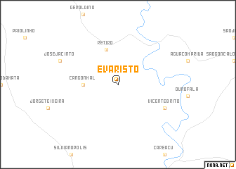 map of Evaristo