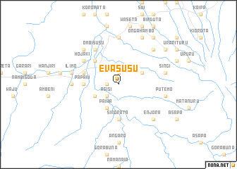 map of Evasusu