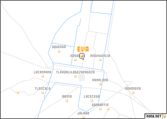 map of Eva