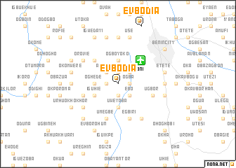 map of Evbodia