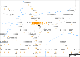 map of Evboneka